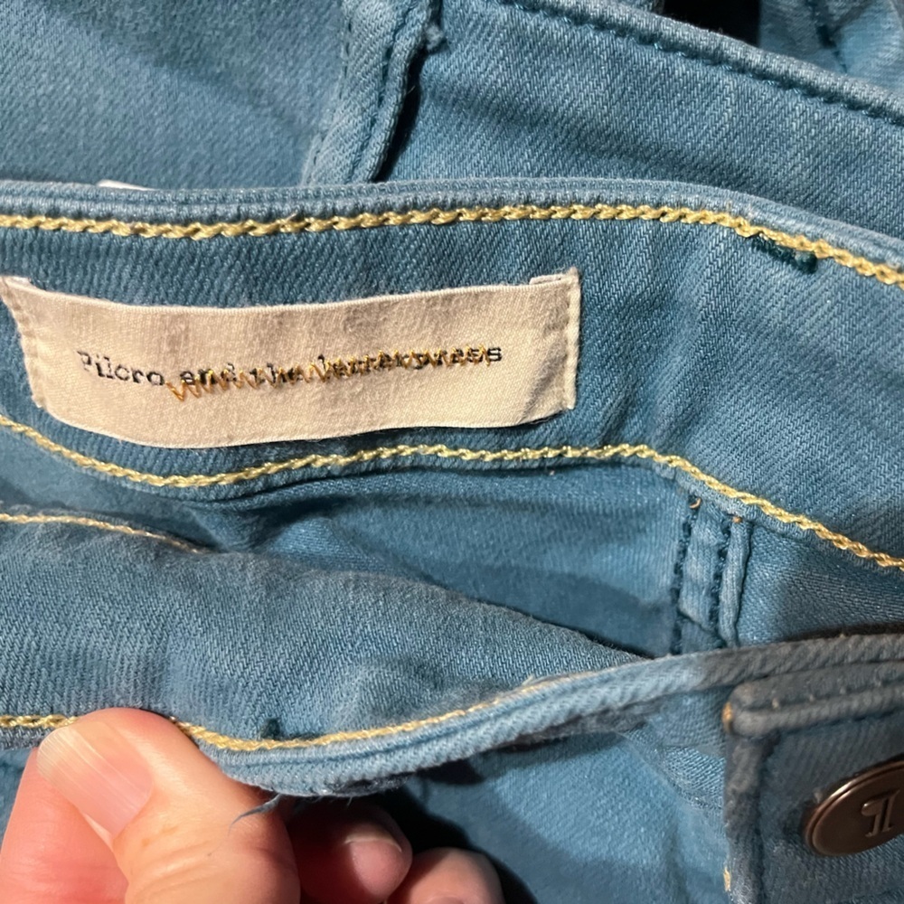 Anthropologie Pilcro letterpress Stet Jeans 28 teal
Blue - Picture 3 of 4